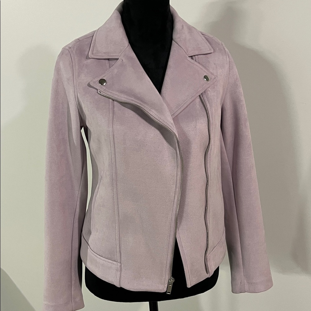 Old Navy Light Purple (Mauve) Moto Jacket